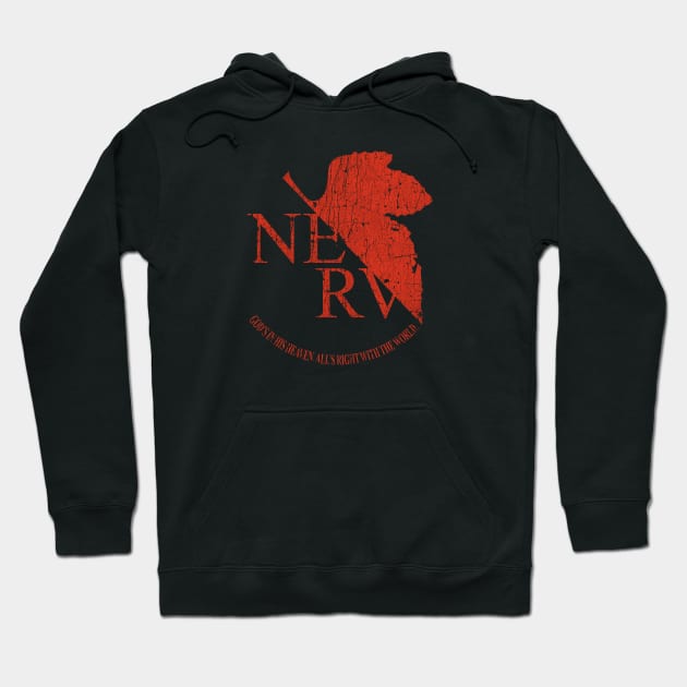 NERV Evangelion Hoodie by JCD666